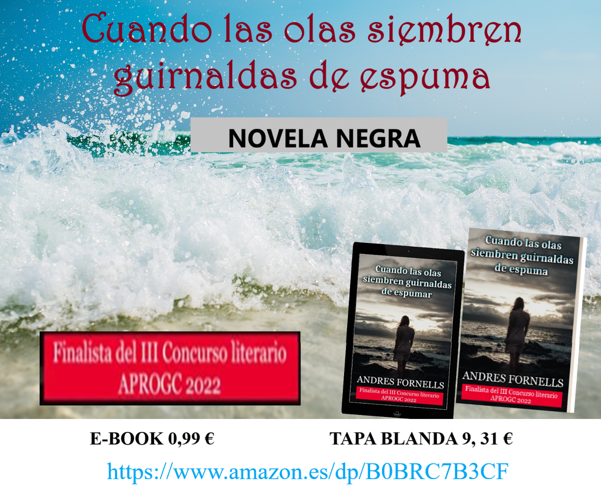 CUANDO LAS OLAS SIEMBREN GUIRNALDAS DE ESPUMA.