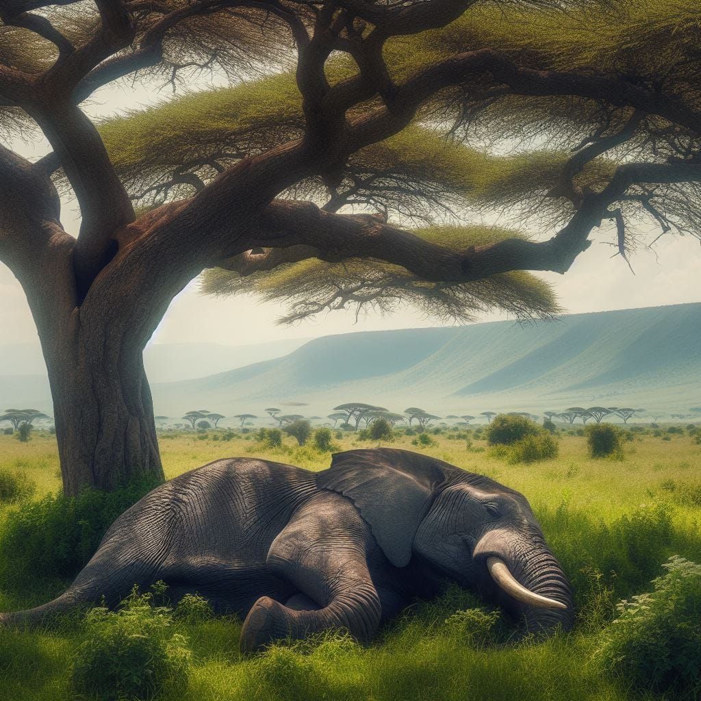 ERA UN DESDICHADO PUEBLO AFRICANO (RELATO)