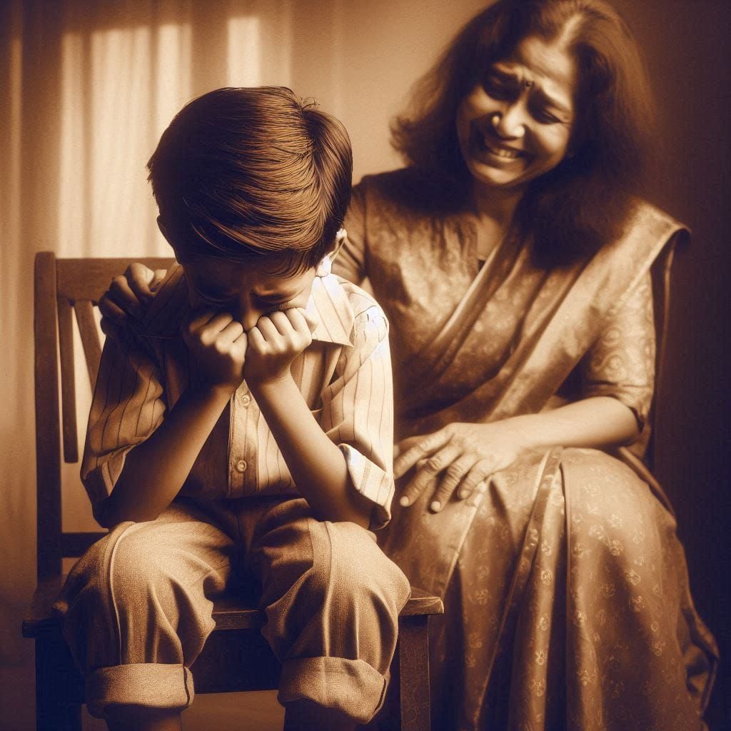 UN NIÑO SE VEÍA FEO CUANDO LLORABA (MICRORRELATO)