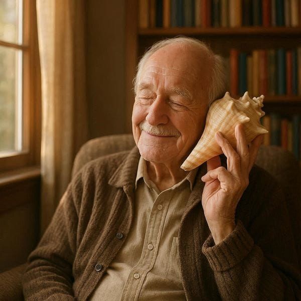 UNA CARACOLA Y UN VIEJO PESCADOR (MICRORRELATO)