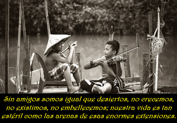 SOBRE LA AMISTAD (PÍLDORAS FILOSÓFICAS)