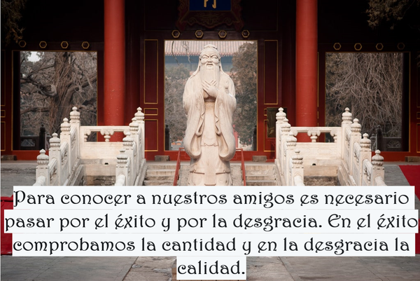 LO DIJO CONFUCIO