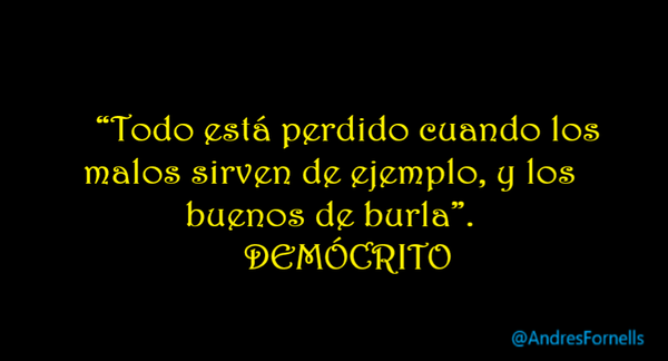 LO DIJO DEMÓCRITO
