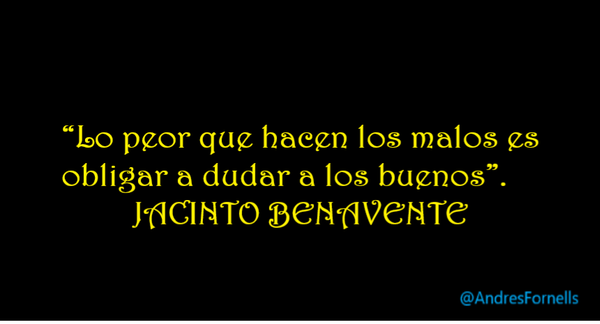 LO DIJO JACINTO BENAVENTE