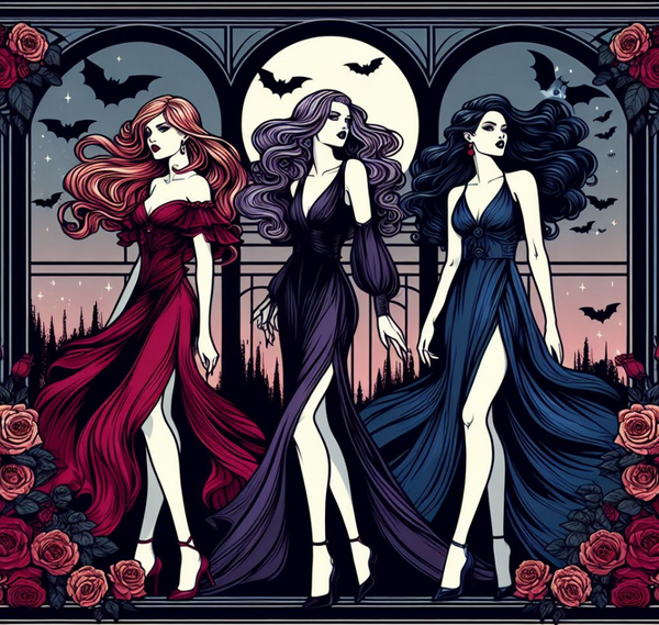 LA LEYENDA DE LAS TRES VAMPIRAS Y LOS TRES MARINEROS (RELATO)