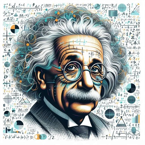 UN BULO QUE CORRIO SOBRE ALBERT EINSTEIN