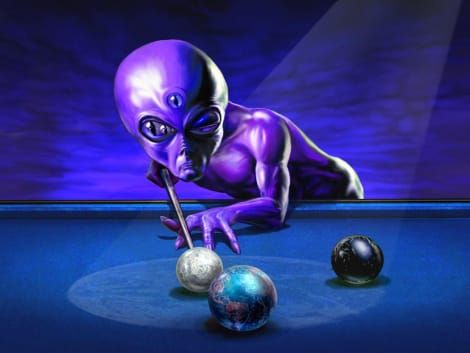 CIENCIA-FICCIÓN CON HUMOR: VISITA DE LOS TRIPODIANOS (RELATO)