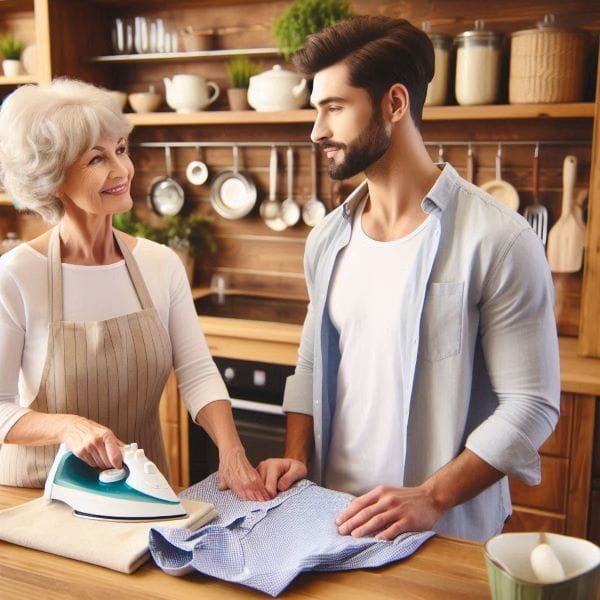 LOS HIJOS SE ENCUENTRAN TAN BIEN EN EL HOGAR DE LOS PADRES (RELATO)