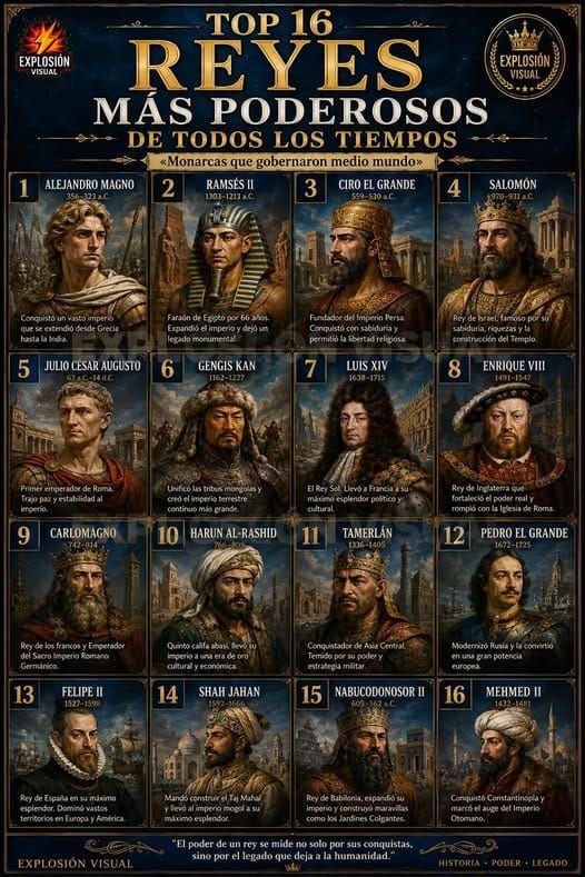 LOS REYES MÁS PODEROSOS (HISTORIA)