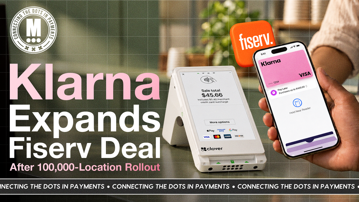 Klarna expands in-store and online reach with Fiserv
