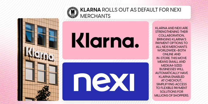 Klarna Rolls Out as Default for Nexi Merchants