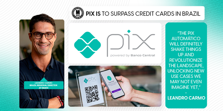 Pix Is To Surpass Credit Cards in Brazil