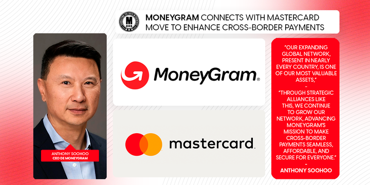 MoneyGram Connects with Mastercard Move to Enhance Cross-Border Payments