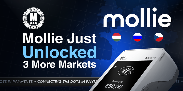 Mollie’s Triple Launch: Czech, Slovenia, Hungary Go Live