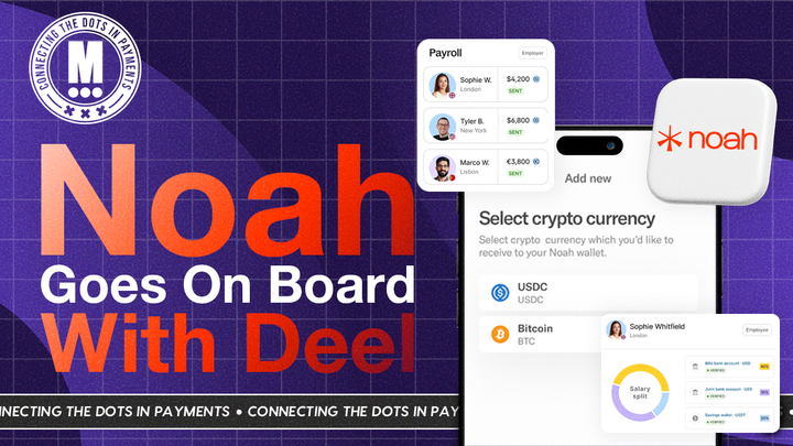 Deel Is Partnering with Noah to Power Stablecoin Payments