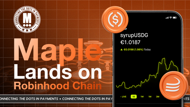 Maple Brings Institutional Credit to Robinhood