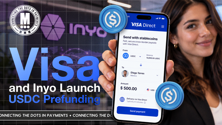 Visa Direct brings stablecoin funding into production