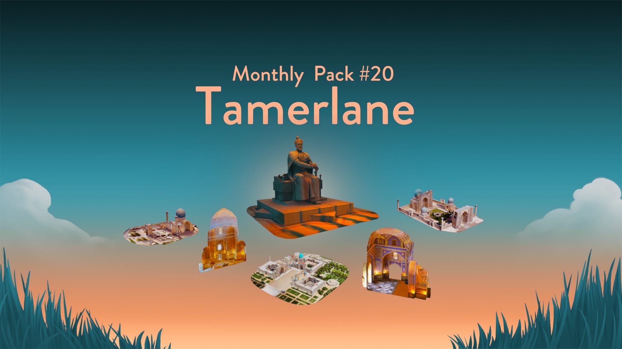 🧩 Puzzling Places DLC - Monthly Pack #20: Tamerlane