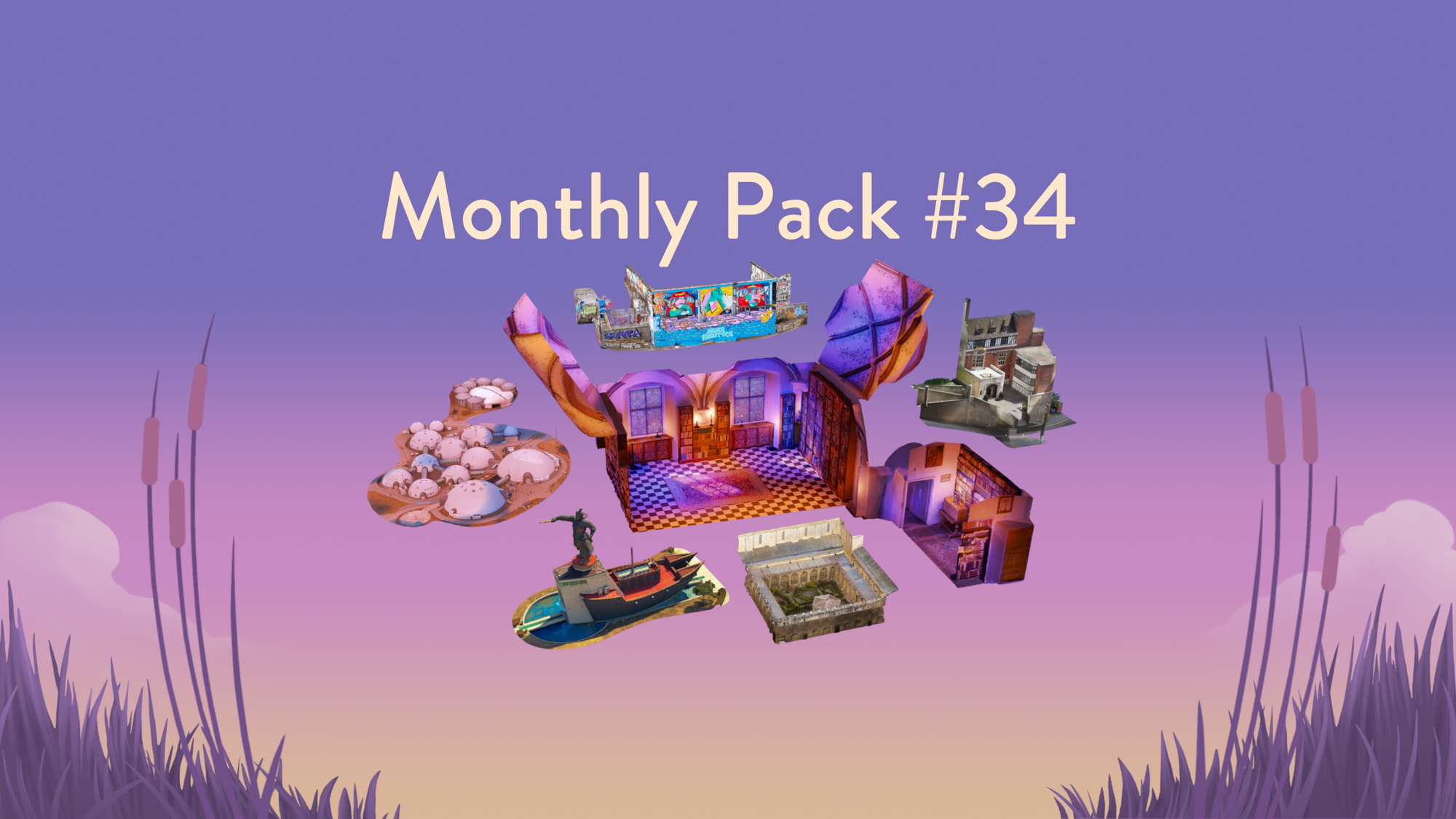 🧩 Puzzling Places DLC - Monthly Pack #34