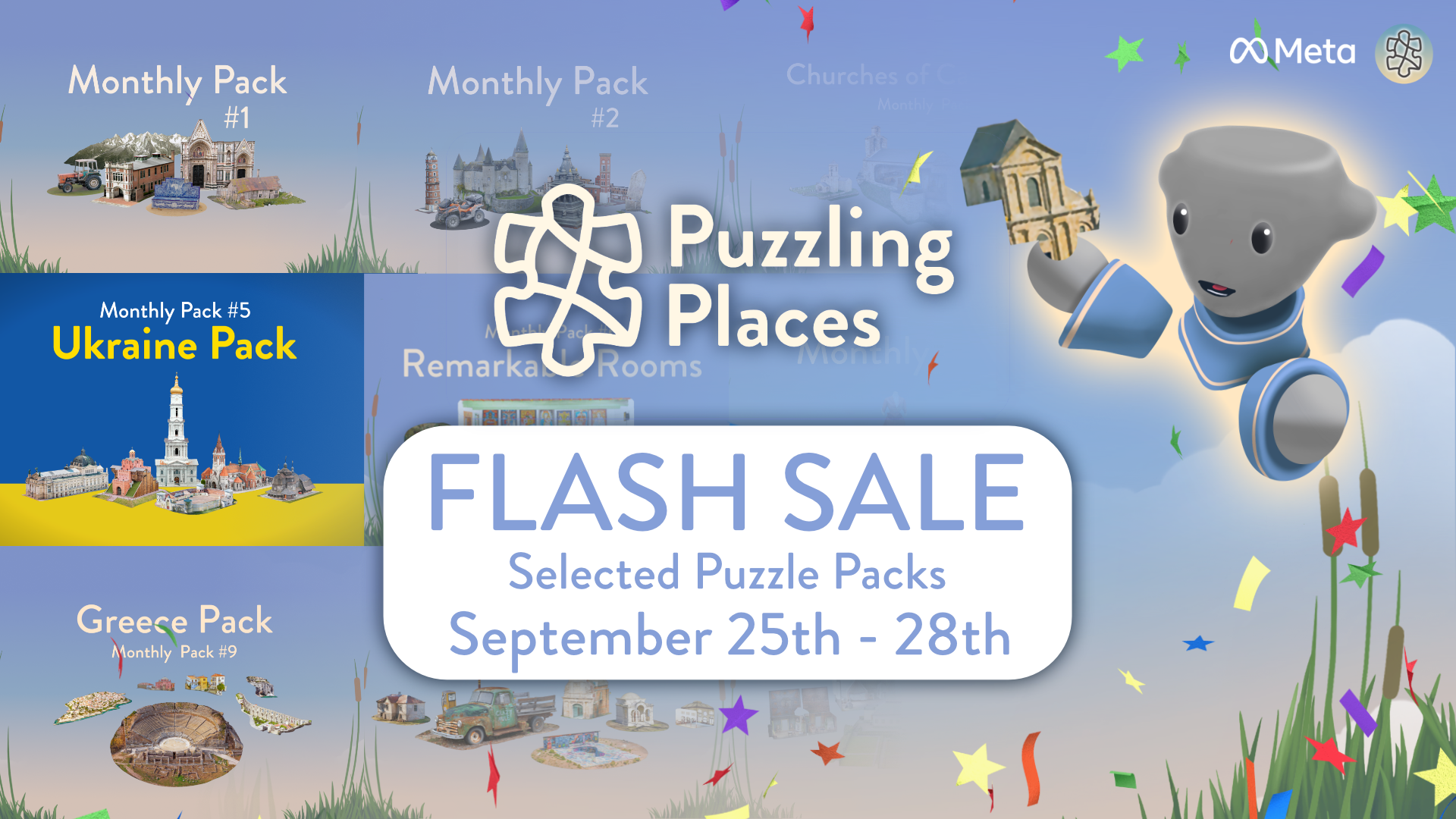 🧩 Meta Quest Puzzle Pack Flash Sale - Happening Now!