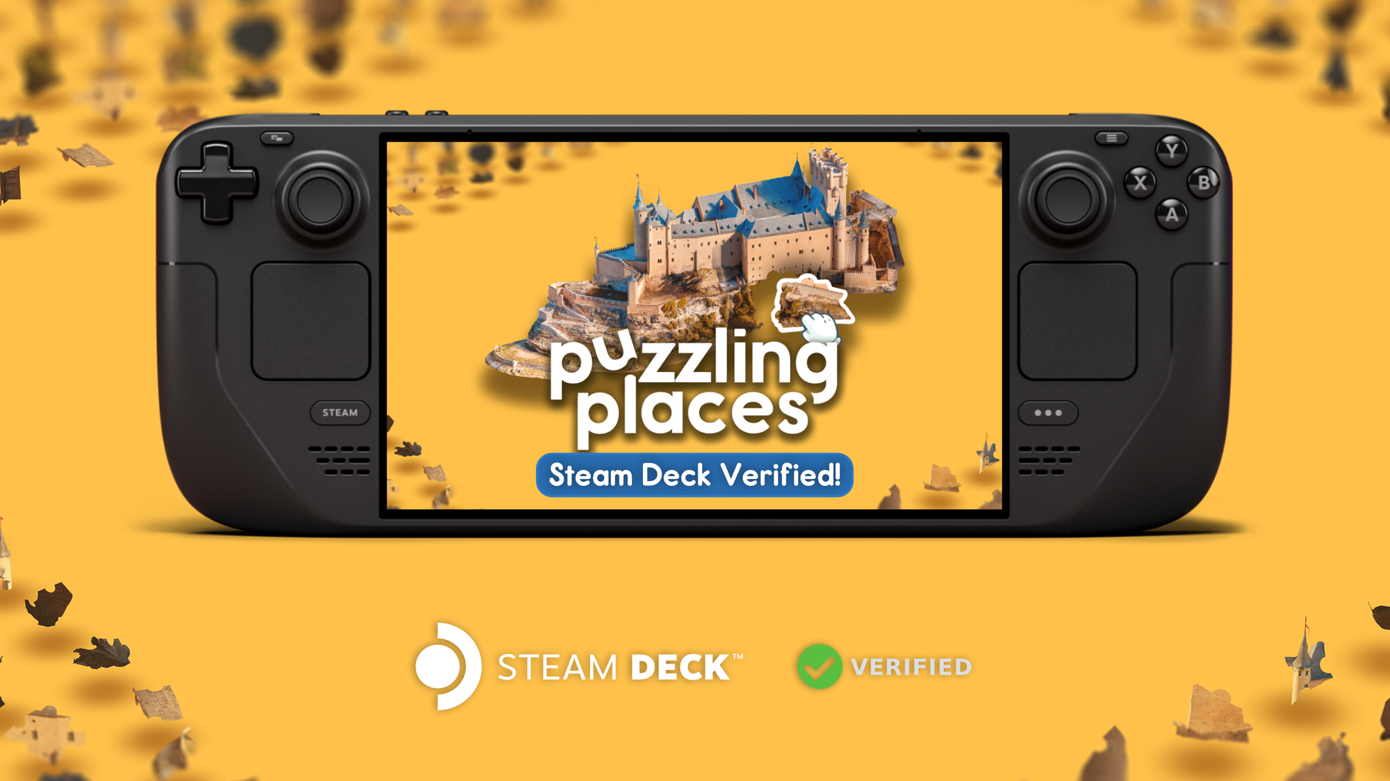Puzzling Places is now Steam Deck Verified! ✅