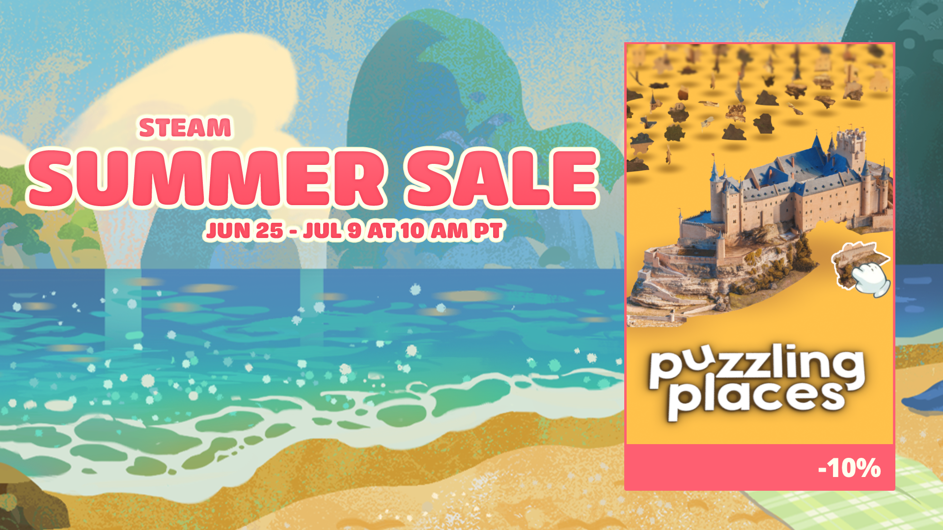 🧩 Grab Puzzling Places in the Steam Summer Sale!