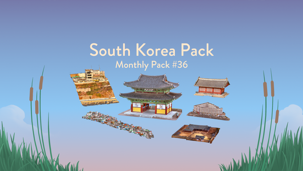 🧩 Puzzling Places DLC - Monthly Pack #36 - South Korea Pack