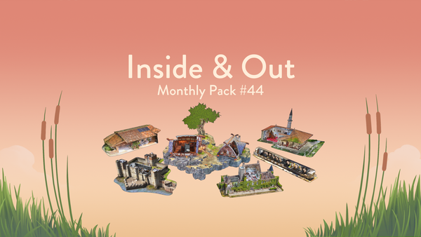 🧩 Puzzling Places DLC - Monthly Pack #44 - Inside & Out