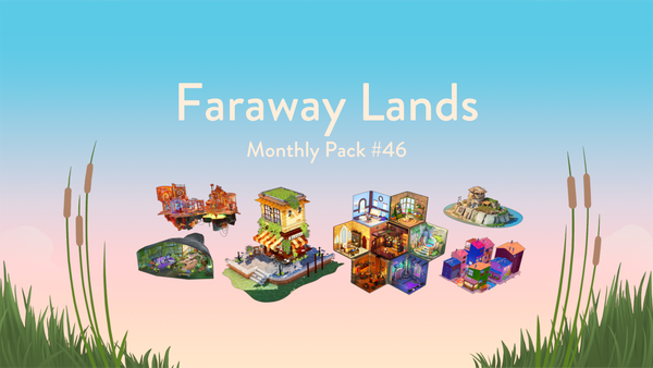 🧩 Puzzling Places DLC - Monthly Pack #46 - Faraway Lands