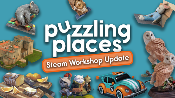 Puzzling Places Steam Workshop Update is Out Now! 🧩