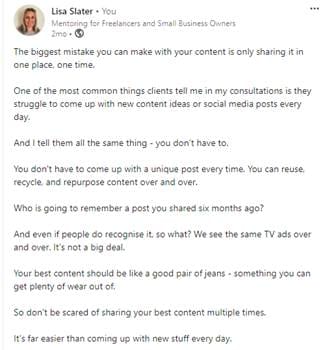 A screenshot of a social media post

Description automatically generated