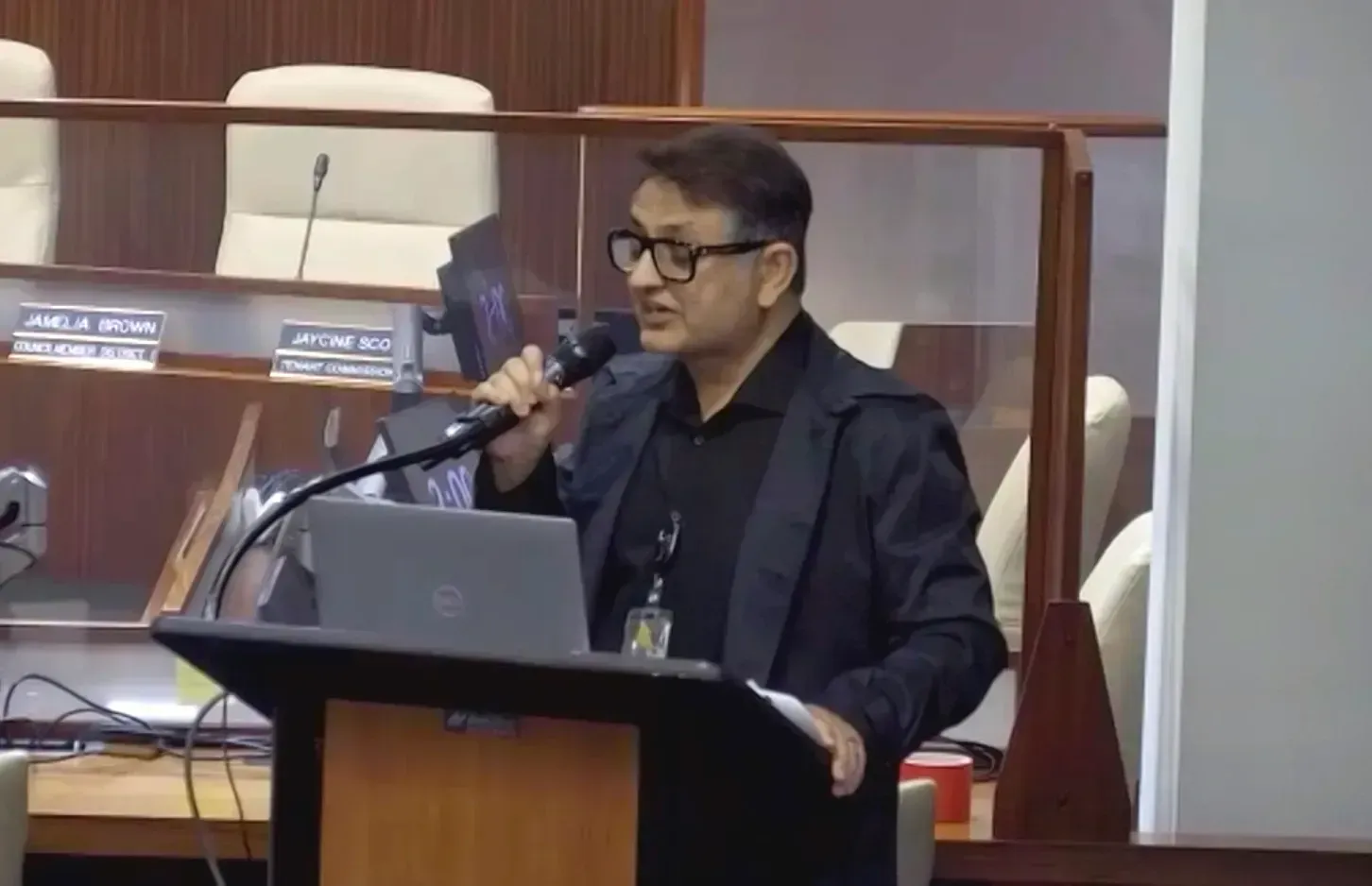 Deputy Finance Director Mubeen Qader