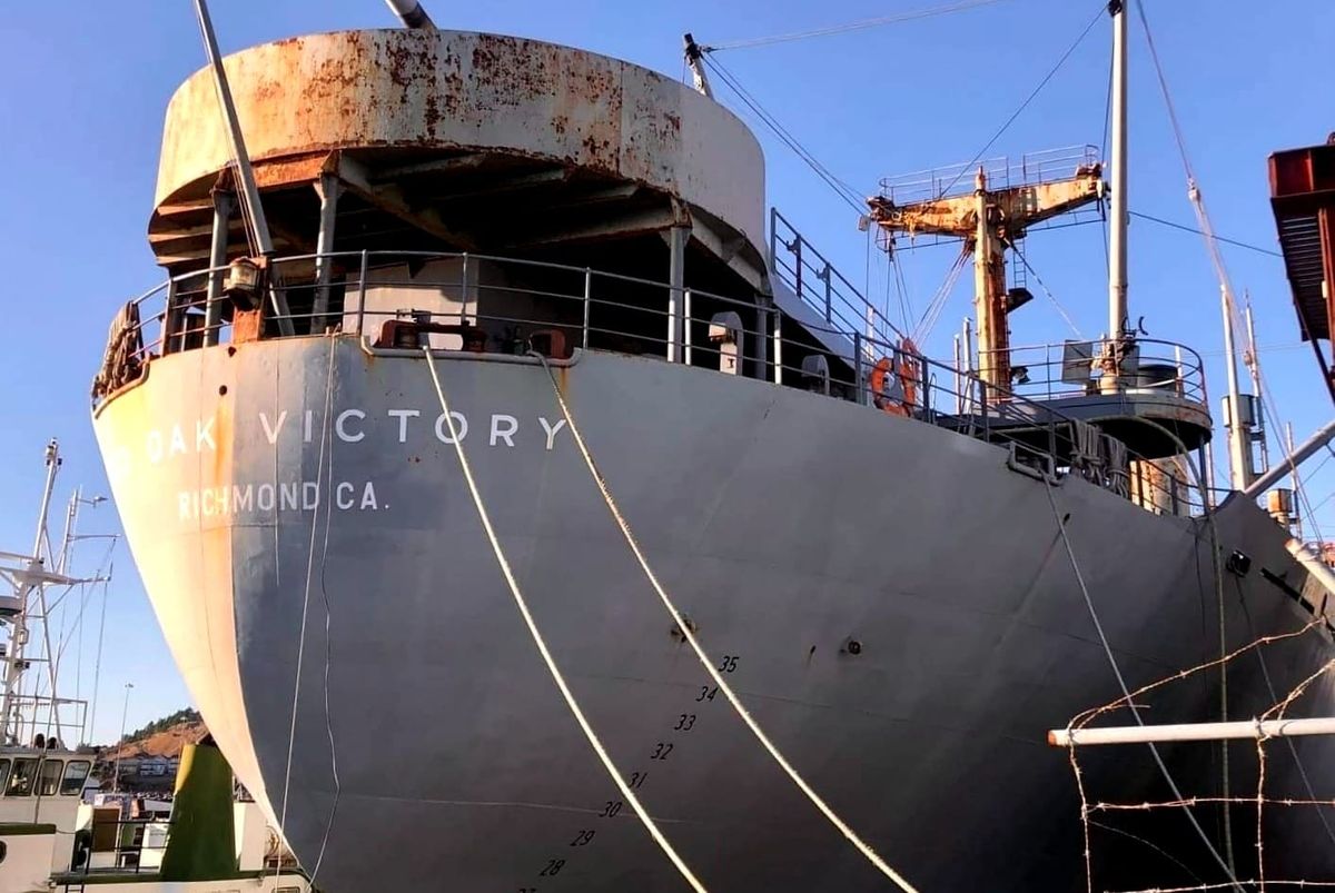Richmond’s WWII icon, the SS Red Oak Victory, hosts anniversary fundraiser Saturday
