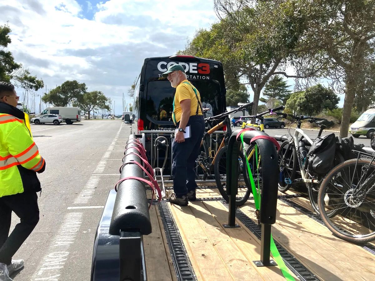 Bay Area officials demo bike shuttle for Richmond-San Rafael Bridge path closure