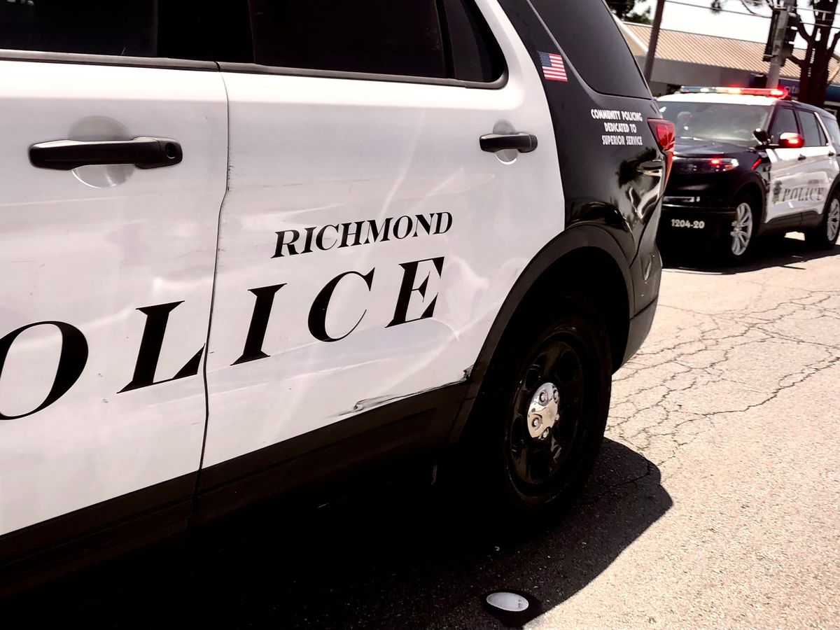 What happened in Richmond:  multiple arrests, robberies, and stolen vehicles reported