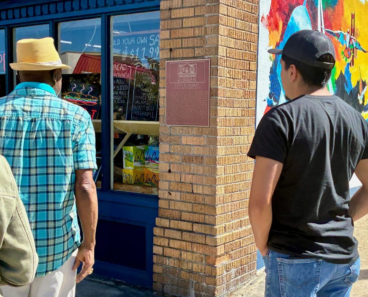 Plaque celebrates Santa Fe Market's place in Richmond's founding story