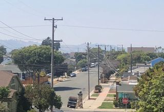 Warm temperatures and smokey skies combine to reduce air quality