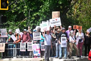 El Sobrante joins nationwide ‘Hands Off!’ protests targeting Trump-Musk agenda