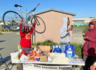 Cyclists hit the streets for Bike to Wherever Day