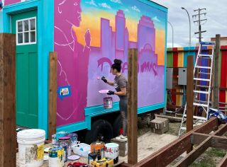 Richmond's tiny home village for young adults nears completion, second site in the works