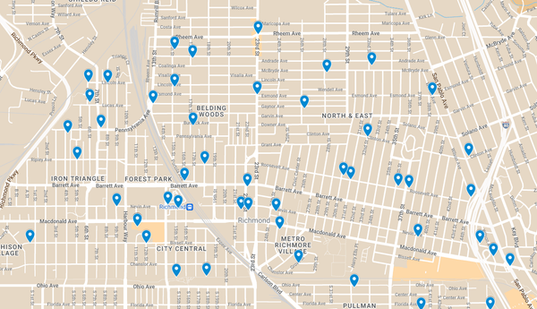Richmond crime incidents and offenses