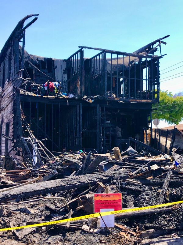 Update: Richmond's historic  International Hotel, red tagged after fire