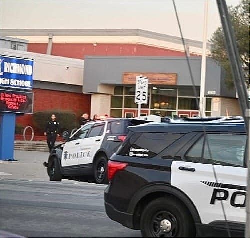 "Shots fired" sends Richmond High into lockdown