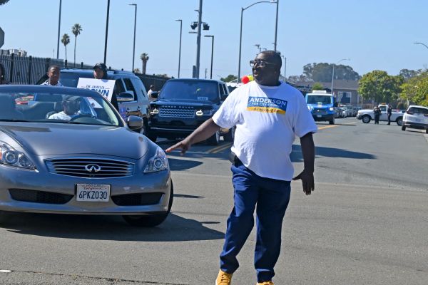 Richmond Council candidate Ahmad Anderson comes alive in District 5