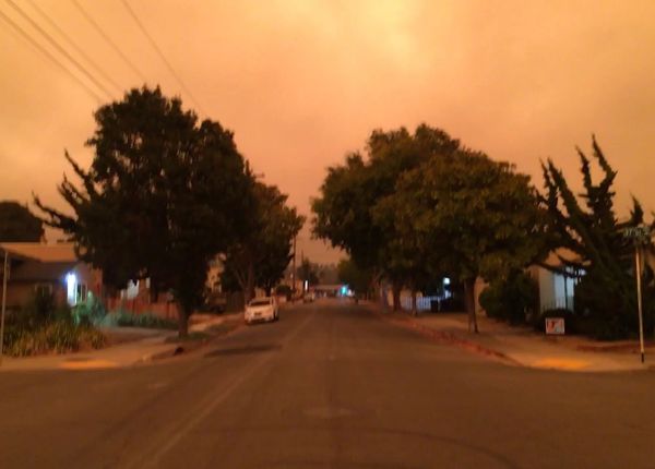 The day Richmond woke to an apocalyptic orange sky