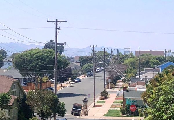 Warm temperatures and smokey skies combine to reduce air quality