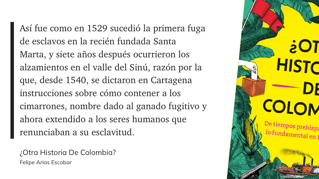 cita: “ Mientras tanto, otro factor insospechado incidió en el éxito rápido de la Conquista: aislados durante milenios del resto del mundo, los indígenas americanos se convirtieron en blanco fácil de una involuntaria guerra ecológica en la que los europeos llegaron portando enfermedades imposibles de contrarrestar por parte de las defensas naturales de la población americana. Gracias al impacto inesperado de la viruela, el sarampión, la malaria y la gripa, la Conquista pudo ser un éxito generalizado.”