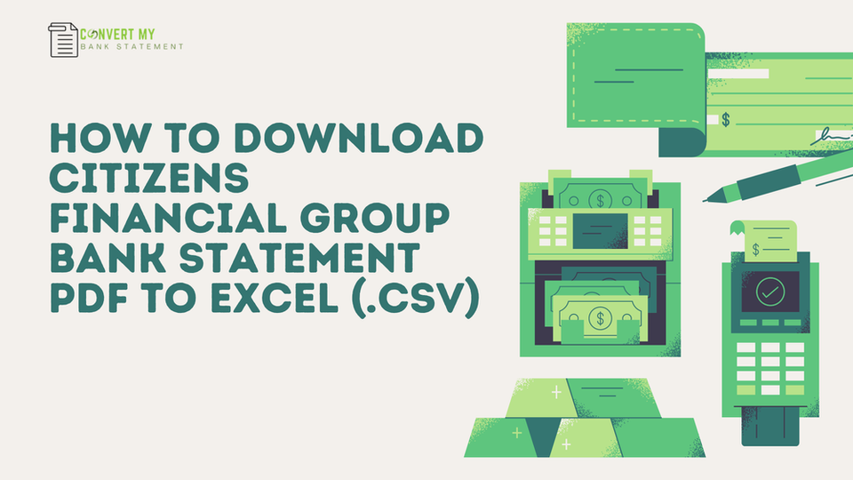 How to Download and Convert Citizens Bank PDF Statement