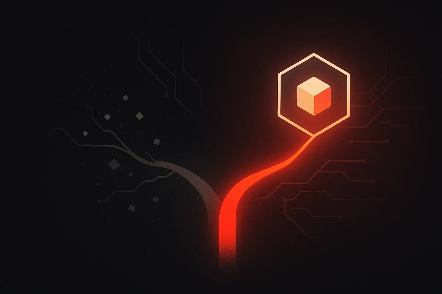 Abstract visual showing strategic product direction, highlighting the decision between focus, pivots, and long-term product alignment.