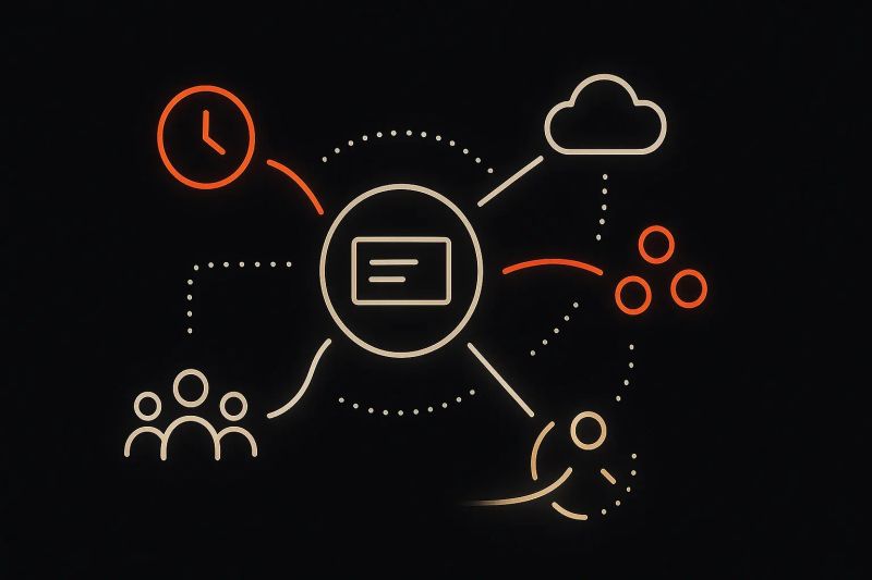 Cross-functional discovery and design workshop aligning teams before MVP development